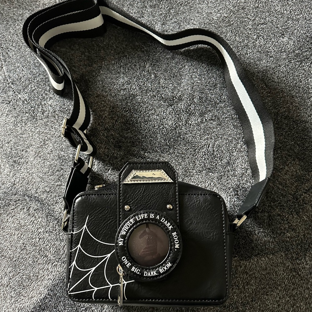 Killstar Beetlejuice Dark Room Crossbody Bag